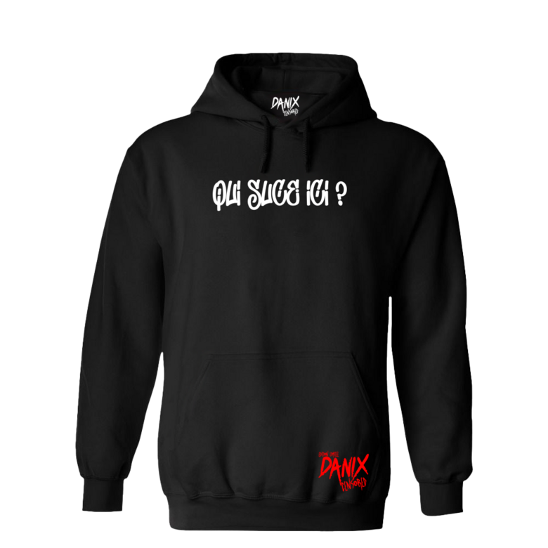 Sweat à capuche Qui Suce ici ? V3 [DANIX CENSORED]